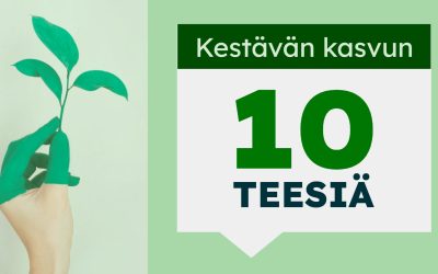 Kasvu, joka kantaa – kestävän kasvun 10 teesiä